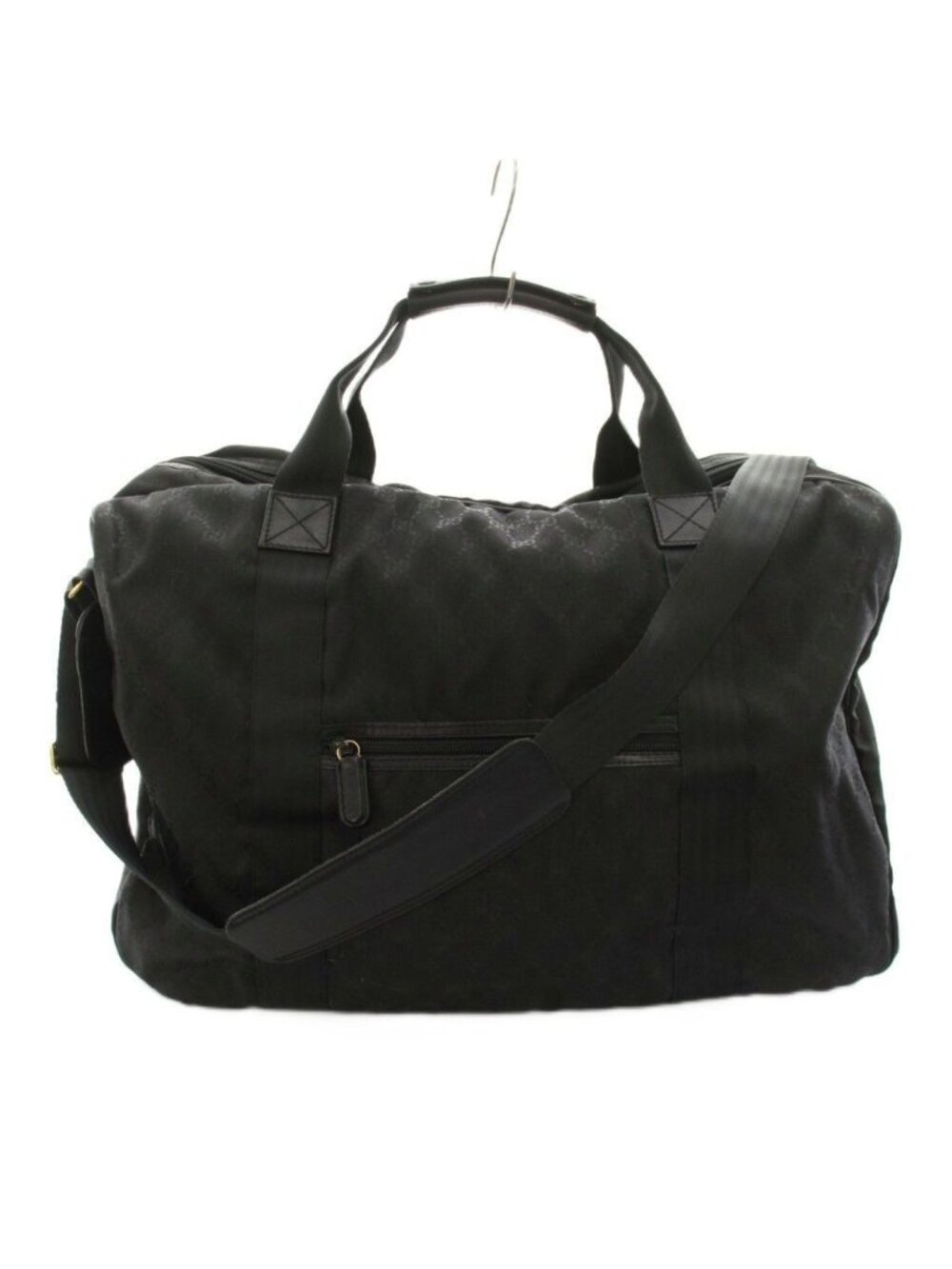 Gucci Boston Bag 2-Way GG Canvas Black YT